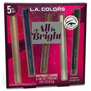L.A. Colors All is Bright Defined Looks 5 Automatic Eyeliner Set